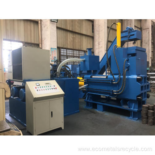 Horizontal Scrap Metal Steel Briquetting Making Machines